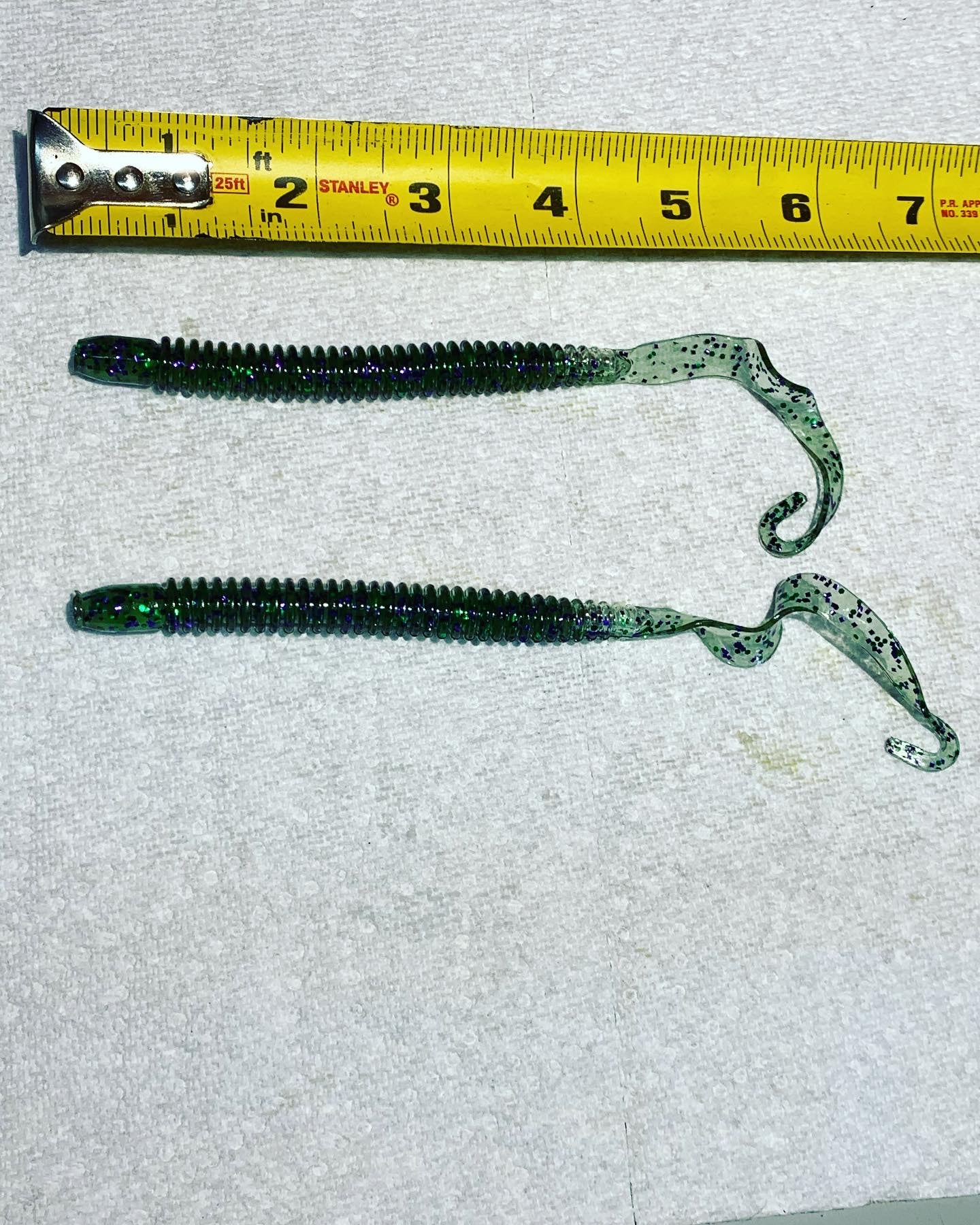8” ring worm