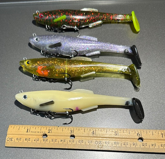 6" WEIGHTED SWIM BAIT
