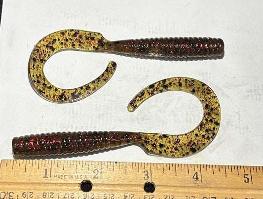 6" Long Tail Grub Worm