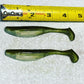 4” paddle tail swim bait (bloodline)
